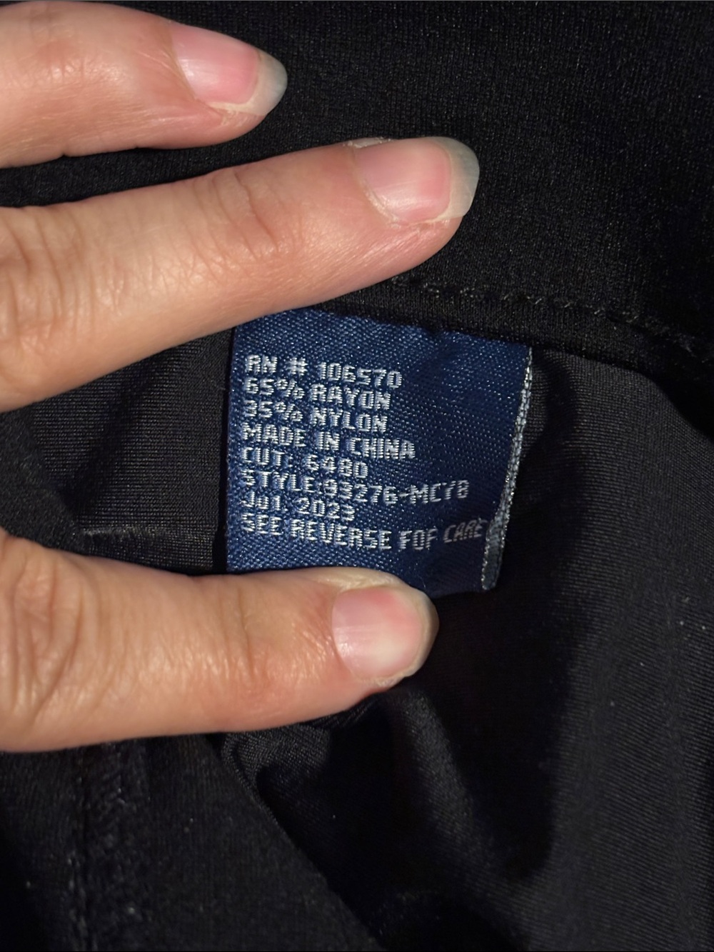Tractr Women's Black Wide Leg Pants Sz 2 - Picture 6 of 7